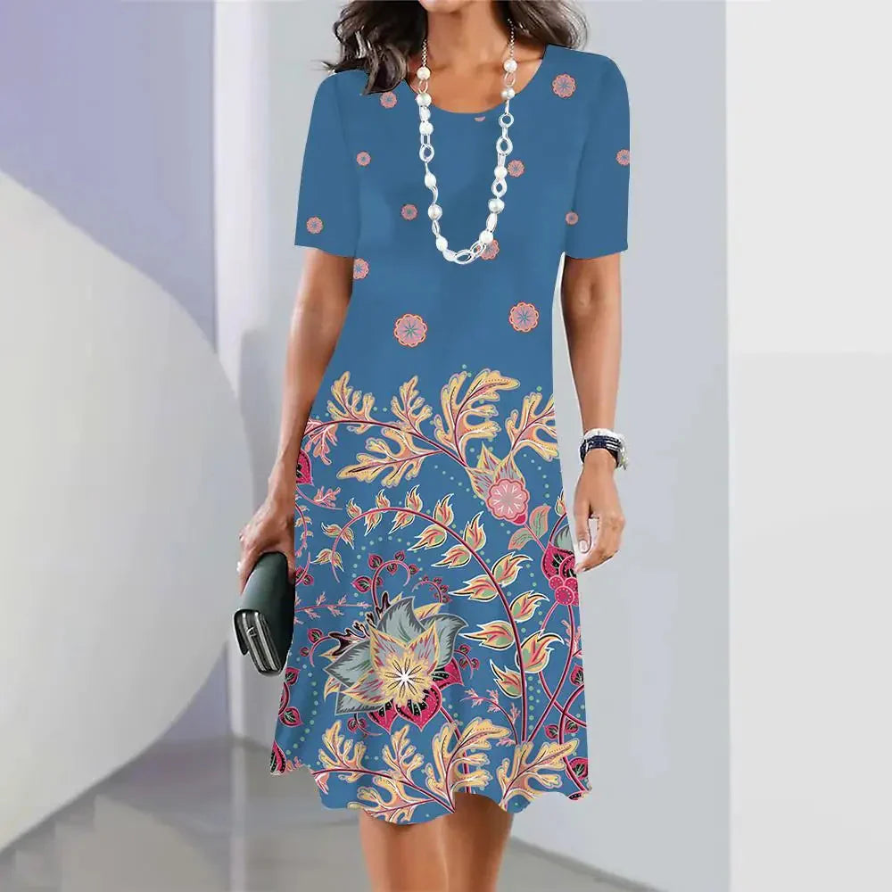 Vestido Midi Suelto Heloísa